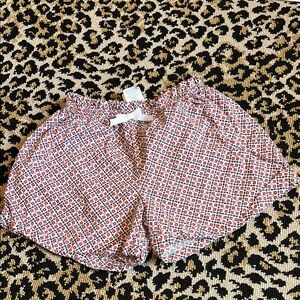 Bella Bliss girls size 8, ditzy flower shorts